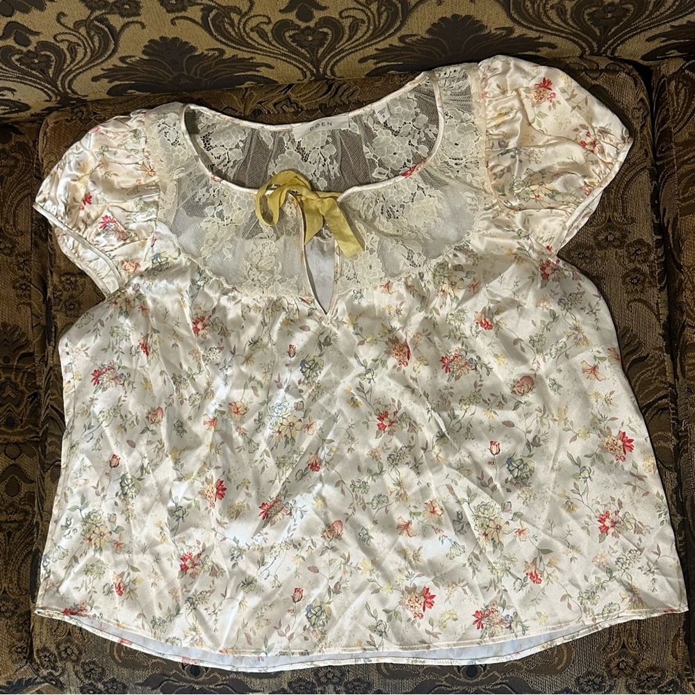 Doen camri silk top